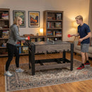 49 inch Combo Game Table with Pool Billiards-Brown by LJGDeals