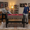 49 inch Combo Game Table with Pool Billiards-Brown by LJGDeals