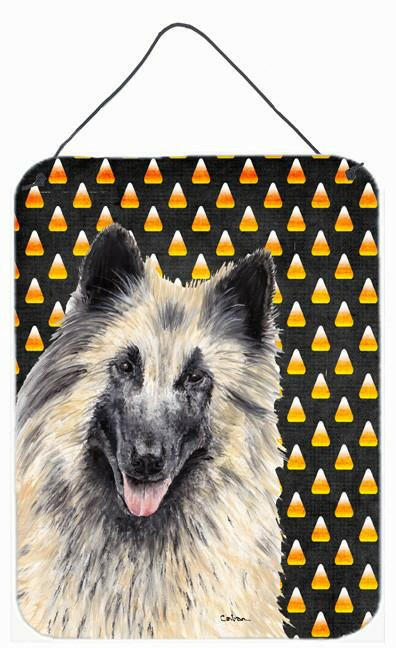 Belgian Tervuren Candy Corn Halloween Portrait Wall or Door Hanging Prints