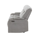 Duran - Power Reclining Sofa With Power Headrest by HouseOfZazla