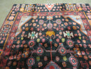 4' X 10' Antique Handmade Tribal Turkish Oriental Floral Wool Rug Organic Nice