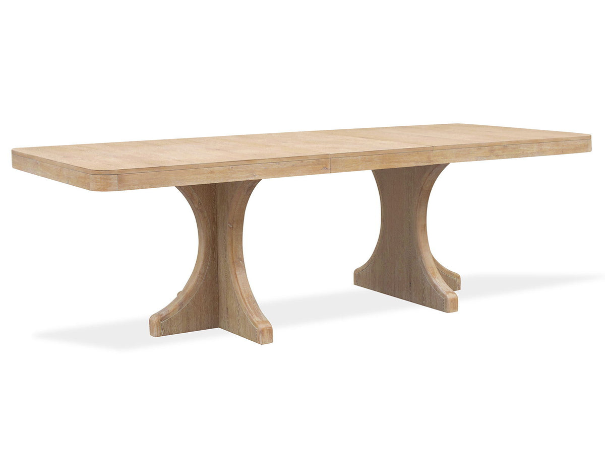 Somerset - Trestle Dining Table - Butternut and Omari Natural, photo 5 of 7