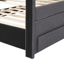 Upholstered Design Platform Bed With Trundle by HouseOfZazla
