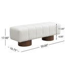 Upholstered Dining Bench For Dining Room by HouseOfZazla
