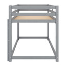 Floor Bunk Bed With Ladder by HouseOfZazla