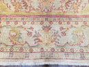 6x9 Turkish Oushak Rug, Wool Rug, Hand Knotted