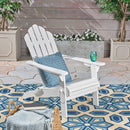 Aurascape Outdoor Acacia Wood Foldable Adirondack Chair by HouseOfZazla