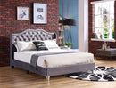 Upholstered Bed Transitional by HouseOfZazla