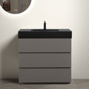Alice - Bathroom Vanity With Sink, Large Storage Freestanding Bathroom Vanity For Modern Bathroom, One-Piece Sink Basin Without Drain And Faucet by HouseOfZazla