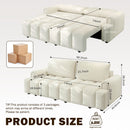 4 Seater Modern Couch With Seats Storage by HouseOfZazla