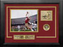 Dwight Clark 1981 NFC Championship Catch San Francisco 49ers 8x10 Framed Photo with Engraved Play by Dynasty Sports & Framing
