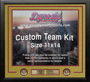 San Francisco 49ers Gold Custom NFL Football 11x14 Picture Frame Kit by Dynasty Sports & Framing