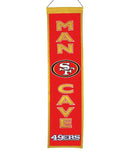 San Francisco 49ers Man Cave Heritage Banner by Dynasty Sports & Framing