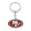 San Francisco 49ers Metal Logo Keychain by Dynasty Sports & Framing