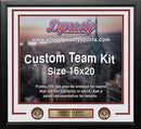 San Francisco 49ers Custom NFL Football 16x20 Picture Frame Kit (Multiple Colors) by Dynasty Sports & Framing