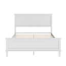 Mid-Century Platform Bed With Headboard And Slat Support, No Box Spring Needed