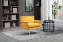 Accent Chair, Living Room Chair / leisure single sofa with acrylic feet