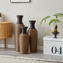 Classic And Neat Floor Vase, High Independent Flower Stand (Set of 3) by HouseOfZazla