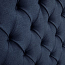 Transitional Upholstery Headboard With Tufted Buttons And Nailhead Trim by HouseOfZazla