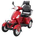 Electric Mobility Scooter With Big Size, High Power - Red by HouseOfZazla