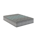 Comfort Care - 12" Hybrid Euro Top Mattress Plush Comfort, Foam by Unique Piece Furniture