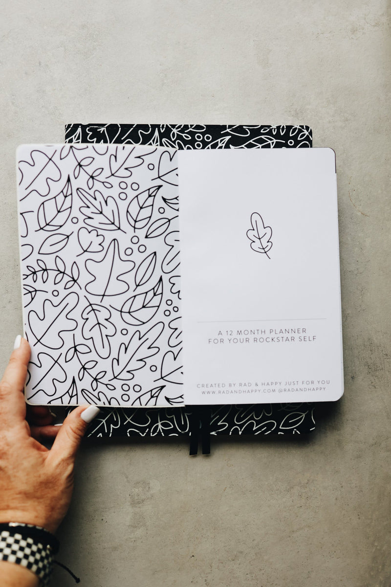 5x8 Undated Planner - Leaves Edition
