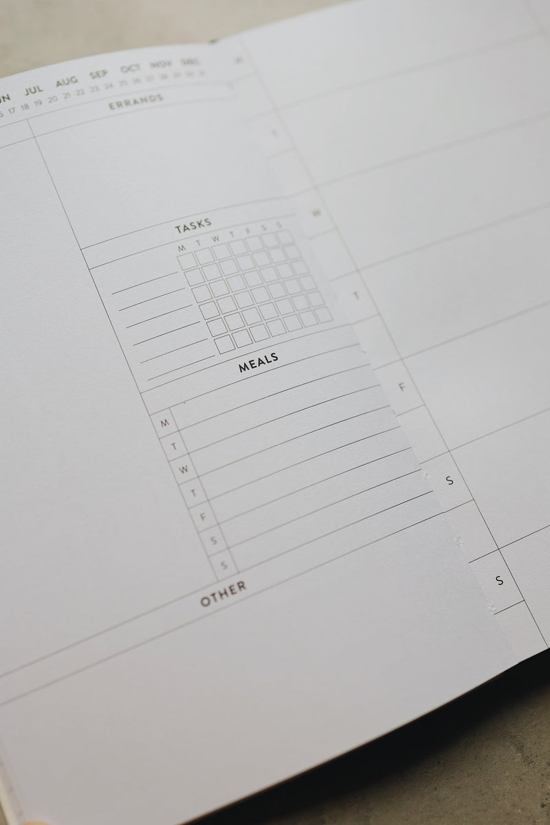 5x8 Undated Planner - Checkers Edition