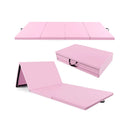 4-Panel PU Leather Folding Exercise Mat with Carrying Handles by LJGDeals