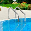 4-Step Inground Pool Ladder Stainless Steel Swimming Pool Ladder by LJGDeals