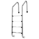 4-Step Inground Pool Ladder Stainless Steel Swimming Pool Ladder by LJGDeals