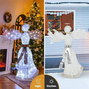 Pre-Lit Angel Christmas Decoration with 100 LED Lights by LJGDeals