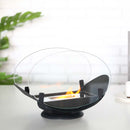 24.5 cm High Portable Tabletop Fireplace | Ventless Bio-Ethanol Fire Pit for Indoor & Outdoor Use | Elegant Decorative Flame by JHY DESIGN