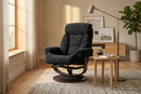 Oslo Euro Recliner w/ Ottoman by Ornate Furniture