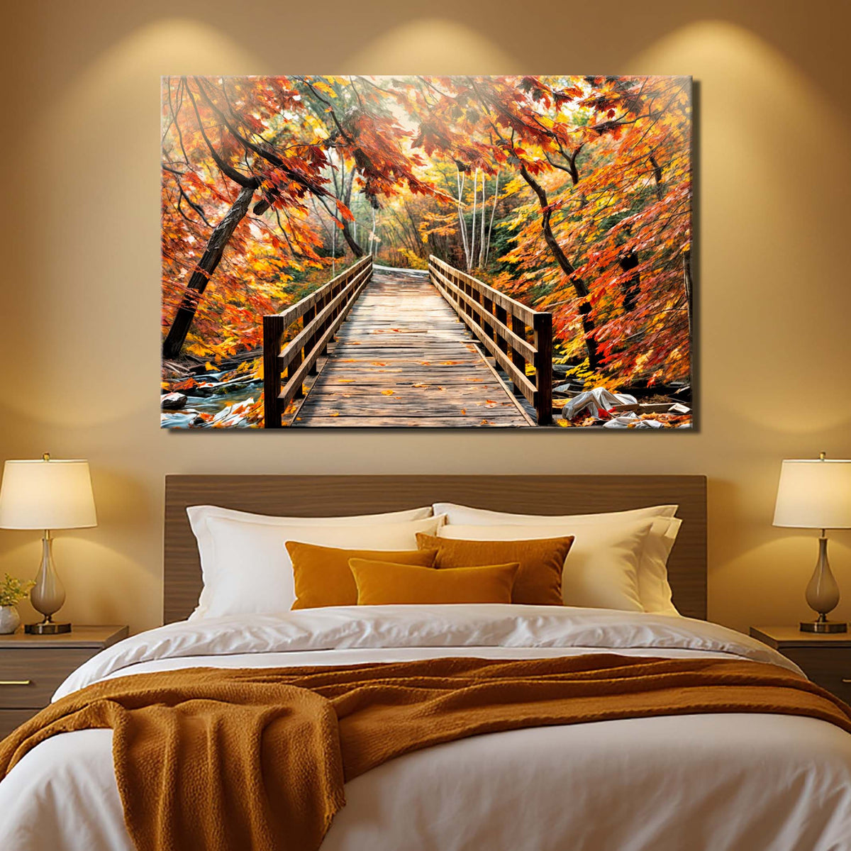 Crossing Autumn Wall Art, photo 2 of 10