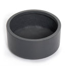 8.75 inch Charcoal Fiberstone Ceramic Pot