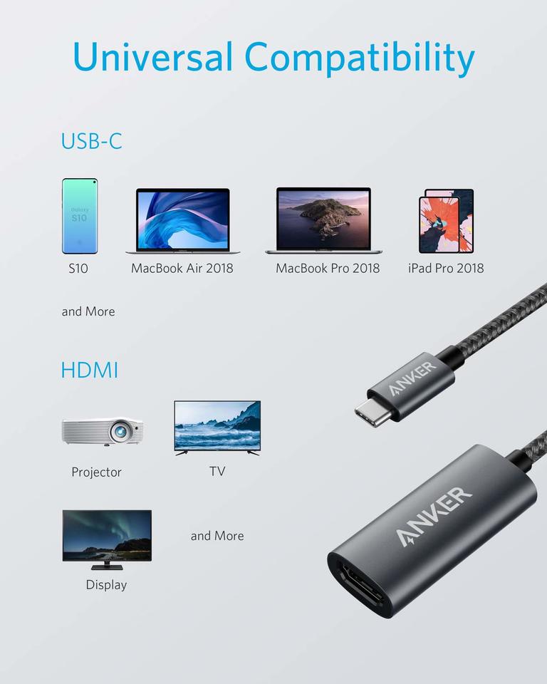 Anker <b>310</b> USB-C Adapter (4K HDMI), photo 4 of 7
