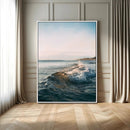 Ocean Waves Wall Art Canvas Print – Framed Coastal Serenity by MyGreatCanvas | Canvas Wall Art Prints | Photo Prints & Wall Decor