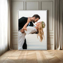 Framed Custom Canvas Wall Art – Personalized Photo Print,