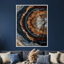 Abstract Wood Grain Canvas Print, Tree Ring Pattern Wall by MyGreatCanvas | Canvas Wall Art Prints | Photo Prints & Wall Decor