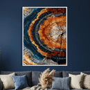 Abstract Wood Grain Canvas Print, Tree Ring Pattern Wall by MyGreatCanvas | Canvas Wall Art Prints | Photo Prints & Wall Decor