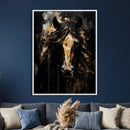 Abstract Horse Wall Art Canvas Print – Painted Style Western by MyGreatCanvas | Canvas Wall Art Prints | Photo Prints & Wall Decor