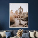 Joshua Tree Desert Wall Art Canvas Print, Minimal Southwest by MyGreatCanvas | Canvas Wall Art Prints | Photo Prints & Wall Decor