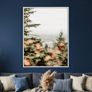 Fall Forest Wall Art Canvas Print – Soft Evergreen Woodland by MyGreatCanvas | Canvas Wall Art Prints | Photo Prints & Wall Decor