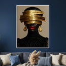 Abstract Afro American Women Wall Art Canvas Print by MyGreatCanvas | Canvas Wall Art Prints | Photo Prints & Wall Decor