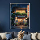 Evening at the Ramen Shop Canvas Wall Art — Japan Night by MyGreatCanvas | Canvas Wall Art Prints | Photo Prints & Wall Decor