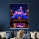 Disney Castle Wall Art – Framed Magic Kingdom Canvas by MyGreatCanvas | Canvas Wall Art Prints | Photo Prints & Wall Decor