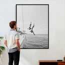 Ocean Dive Wall Art – Summer Splash Canvas Print, Waves & by MyGreatCanvas | Canvas Wall Art Prints | Photo Prints & Wall Decor