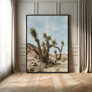 Joshua Tree Desert Canvas Print Southwestern Boho Landscape