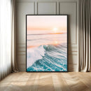 Pastel Ocean Wall Art Canvas Print, Tranquil Nautical by MyGreatCanvas | Canvas Wall Art Prints | Photo Prints & Wall Decor