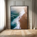 Serene Ocean Waves Wall Art Beach Wall Decor by MyGreatCanvas | Canvas Wall Art Prints | Photo Prints & Wall Decor